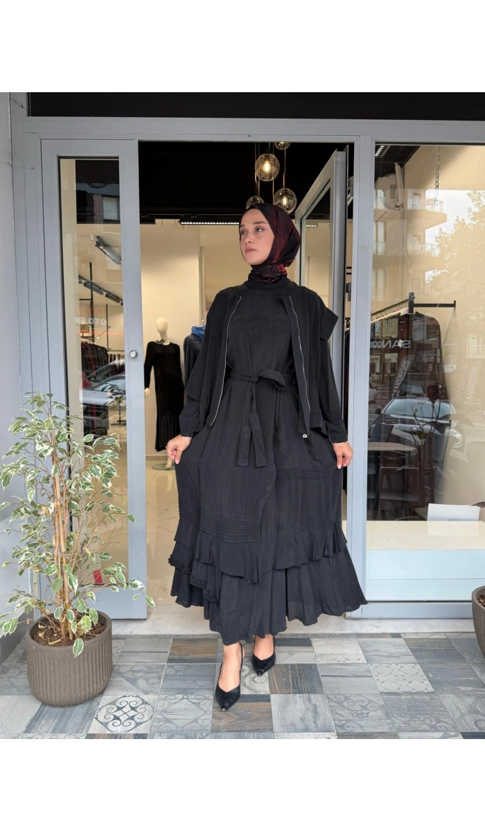 Elbise Siyah 40837
