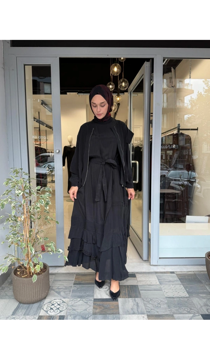 Elbise Siyah 40837