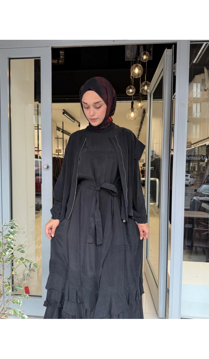 Elbise Siyah 40837