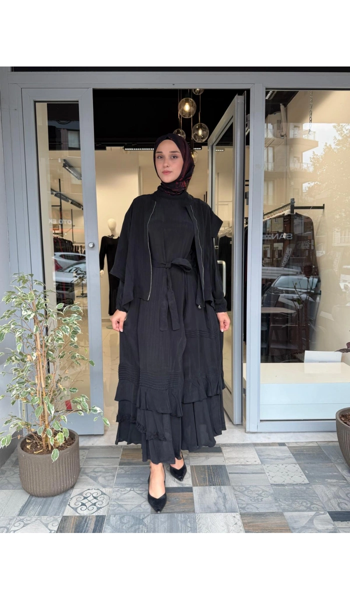 Elbise Siyah 40837
