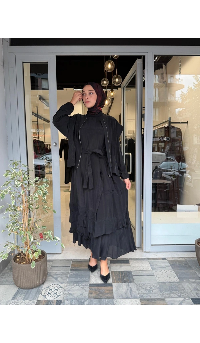Elbise Siyah 40837