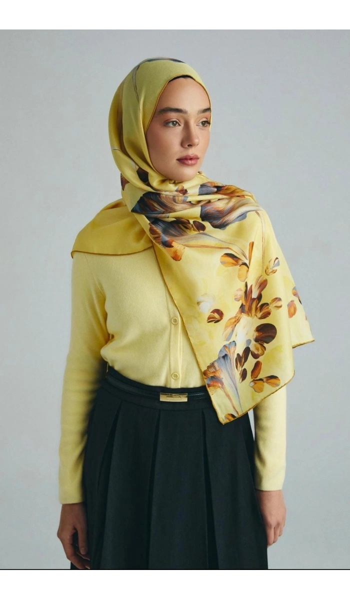 Gem Pamuk İpek Şal 70x190cm