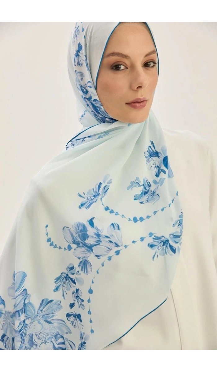 Helya Krep İpek Şal 70x190cm