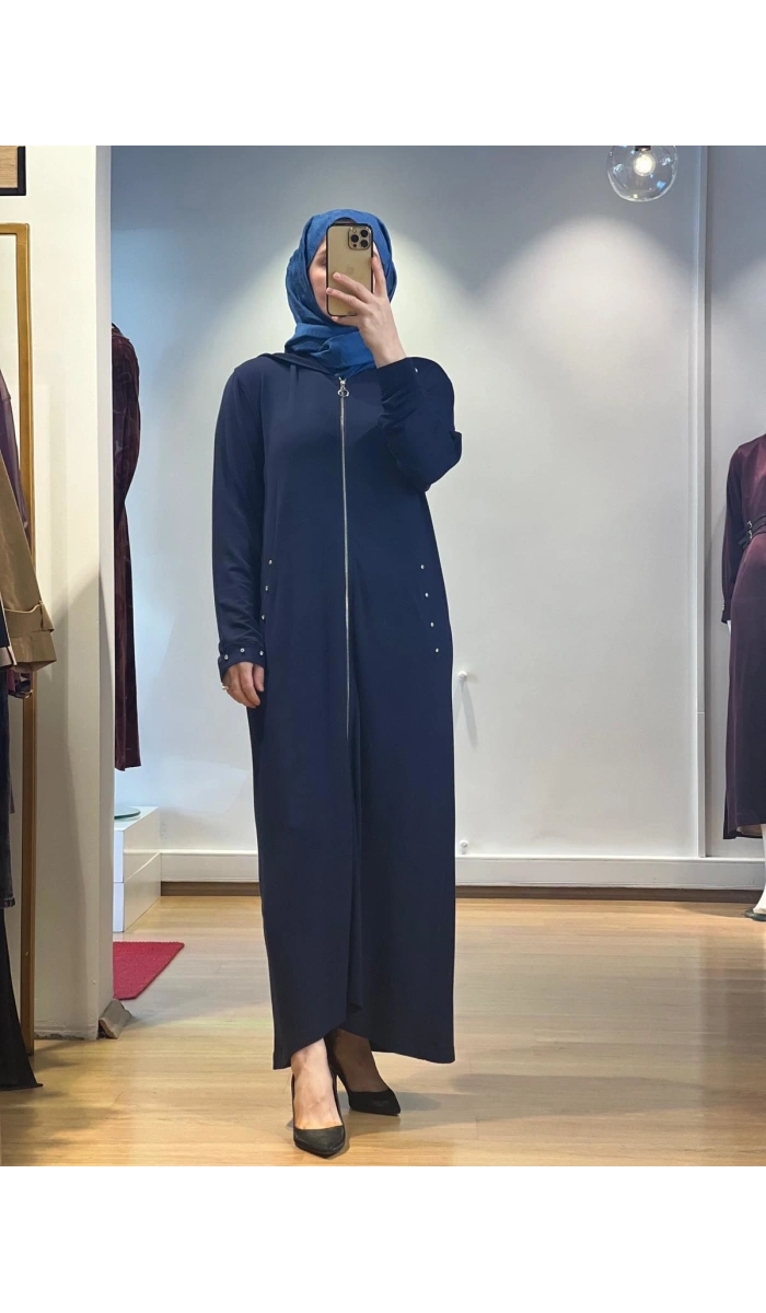 İnvee Taş Detaylı Penye Kap 6953