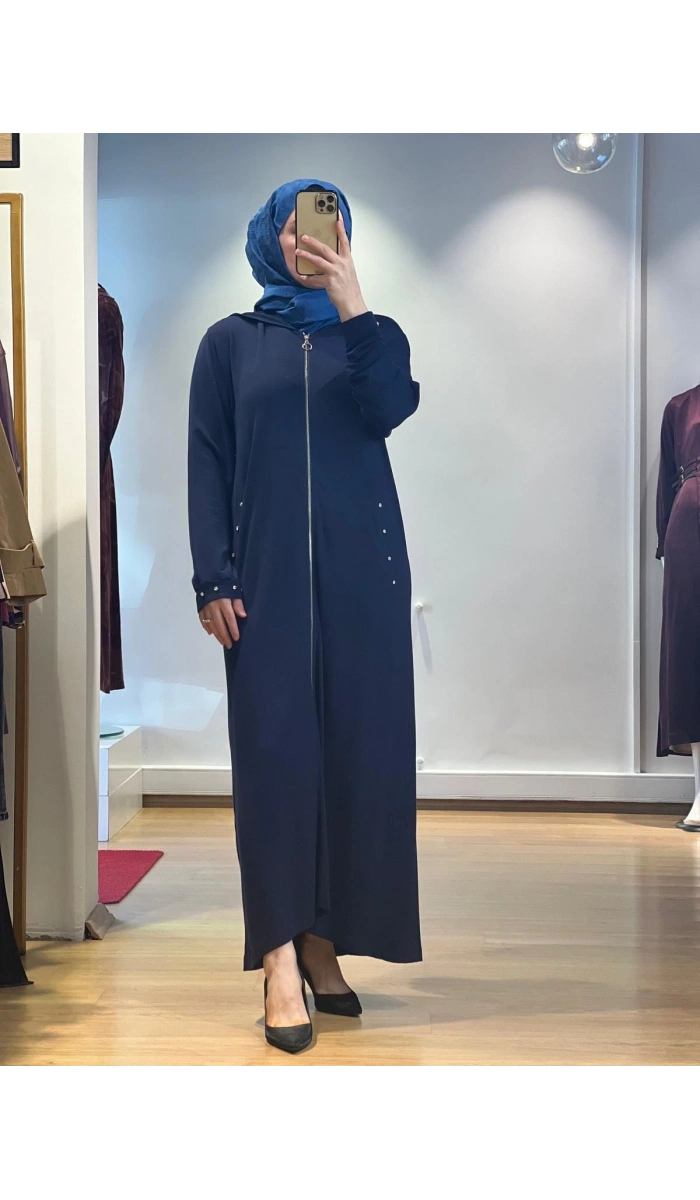 İnvee Taş Detaylı Penye Kap 6953