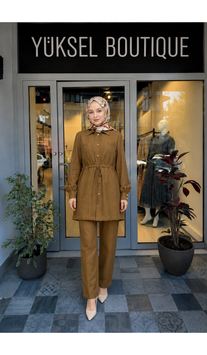 Jamıla Sarah Bürün Amber Takım SS25-9053