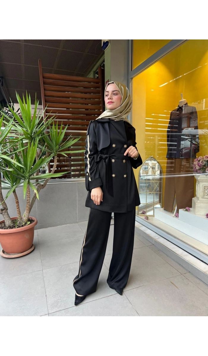 Jamıla Sarah Çizgi Takım FW26-9224