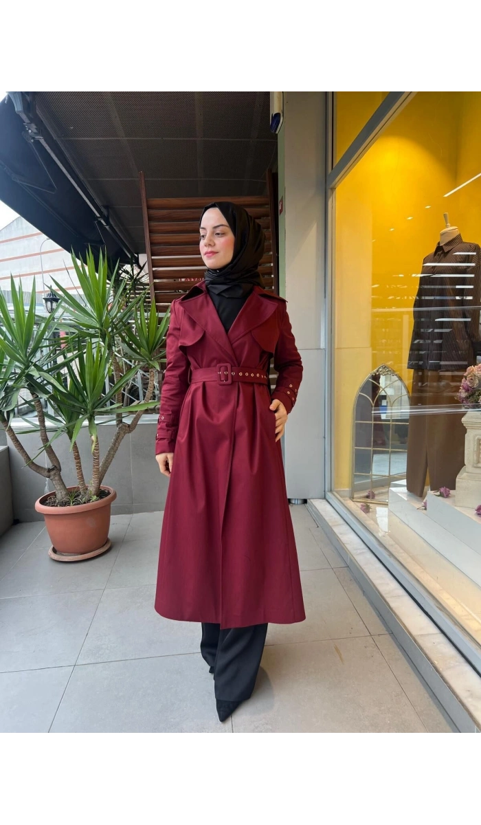 Jamıla Sarah Karmen Trenç FW26-4203