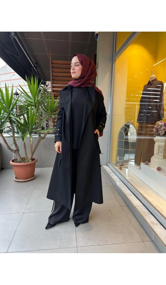Jamıla Sarah Karmen Trenç FW26-4203