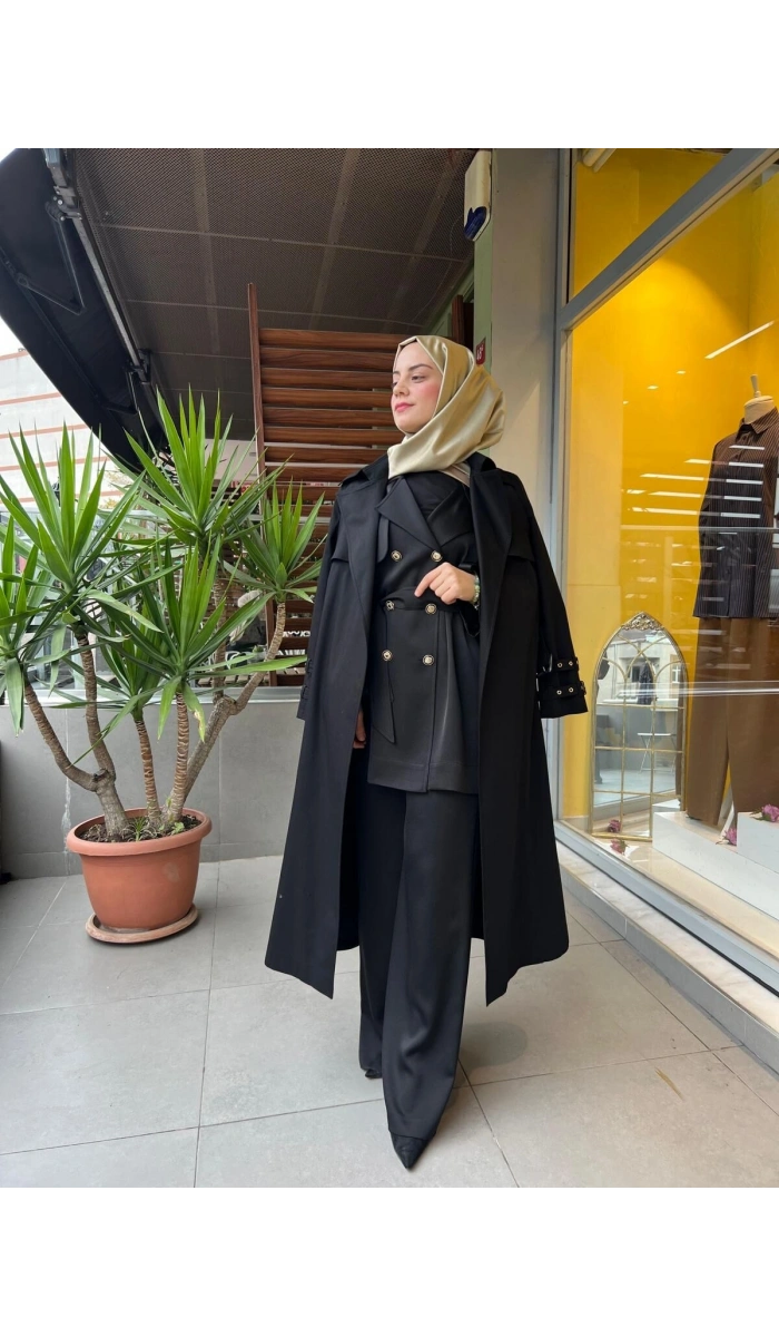 Jamıla Sarah Karmen Trenç FW26-4203