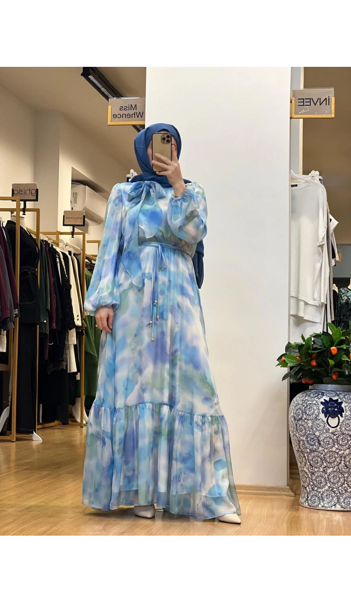 Jamıla Sarah Lale Elbise SS25-3076