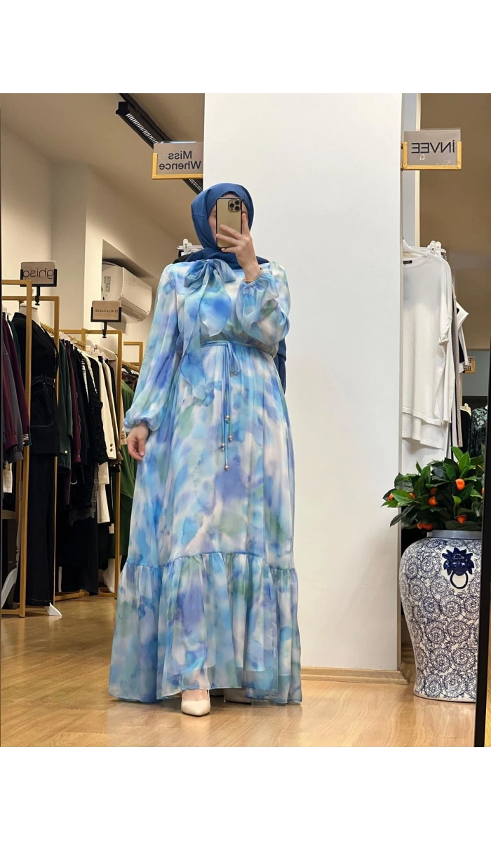 Jamıla Sarah Lale Elbise SS25-3076