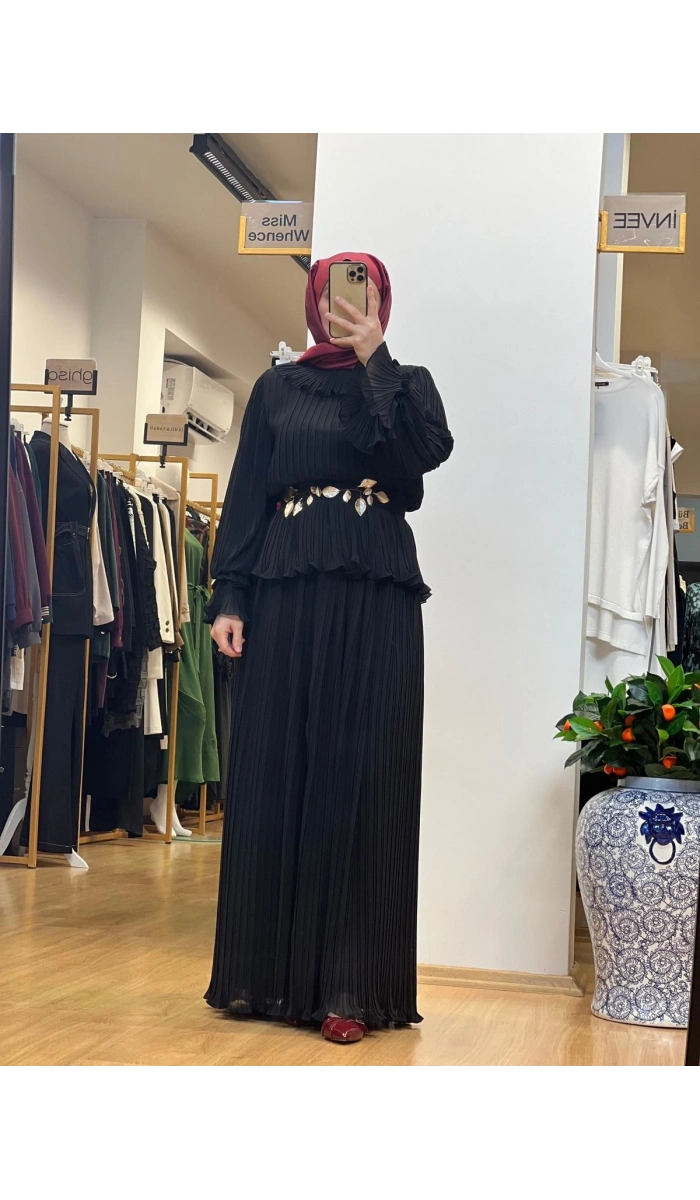 Jamıla Sarah Nefise Elbise SS25-3101