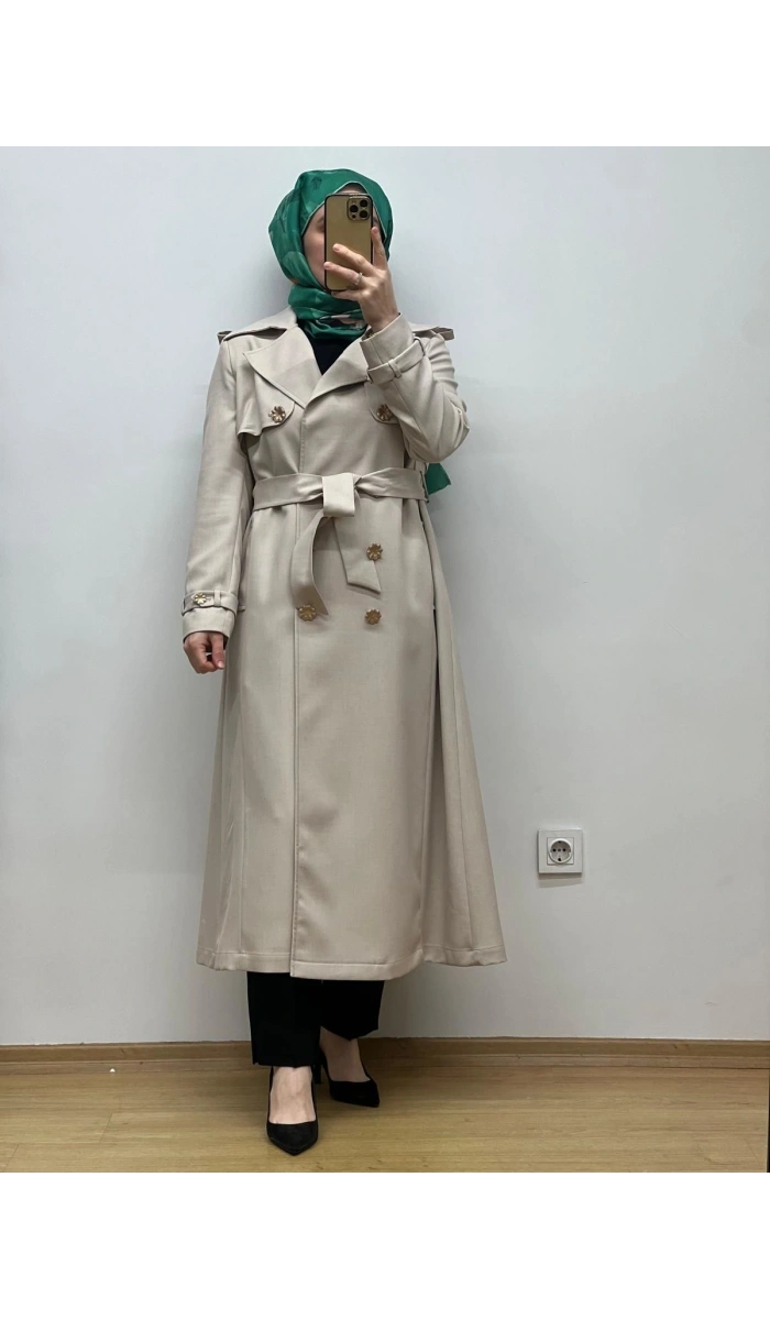 Jamıla Sarah New Diva Trenç SS25-4026