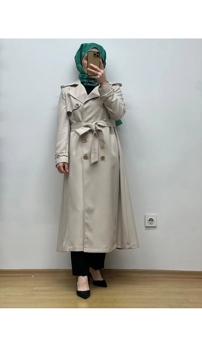 Jamıla Sarah New Diva Trenç SS25-4026