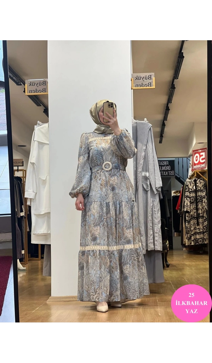 Jamıla Sarah Resan Elbise SS25-3071