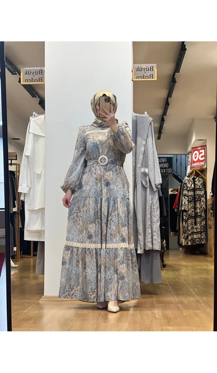 Jamıla Sarah Resan Elbise SS25-3071