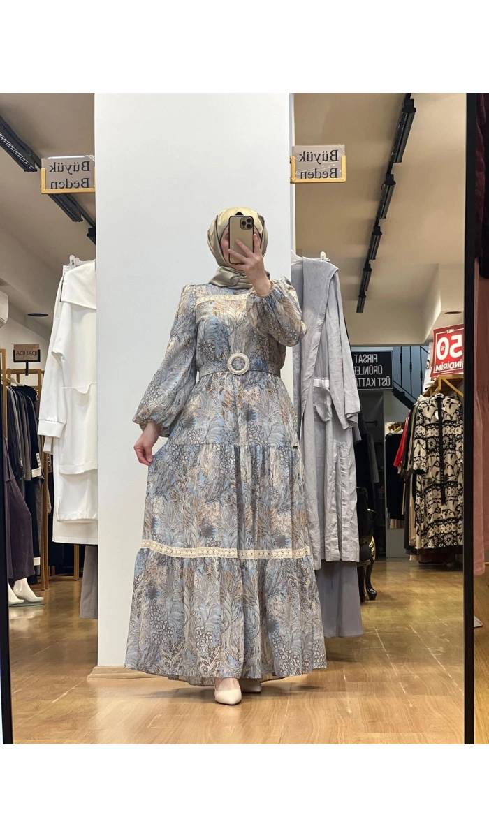Jamıla Sarah Resan Elbise SS25-3071