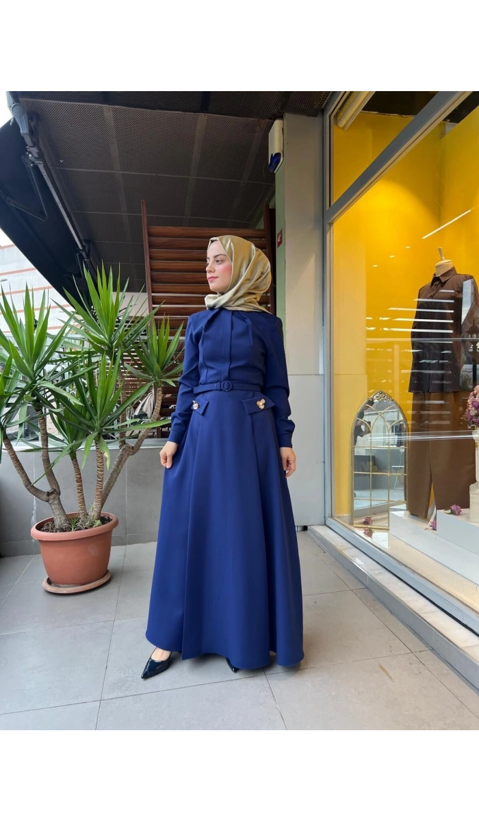 Jamıla Sarah Tohum Elbise FW26-3240