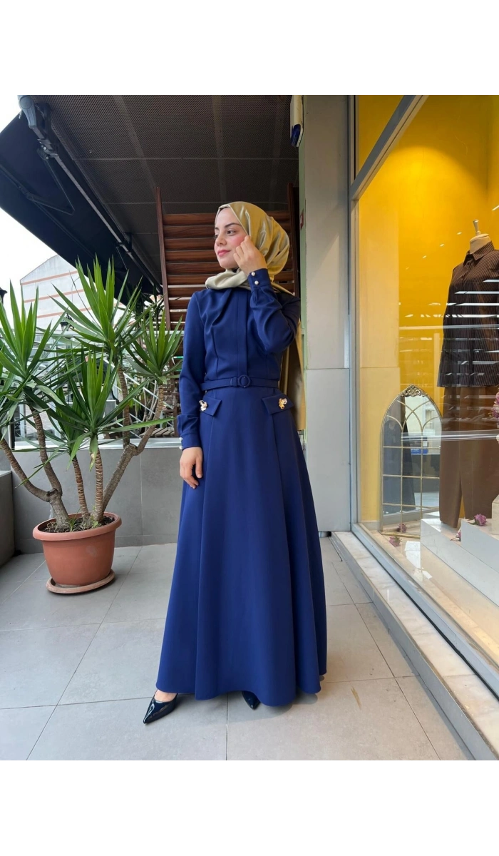 Jamıla Sarah Tohum Elbise FW26-3240