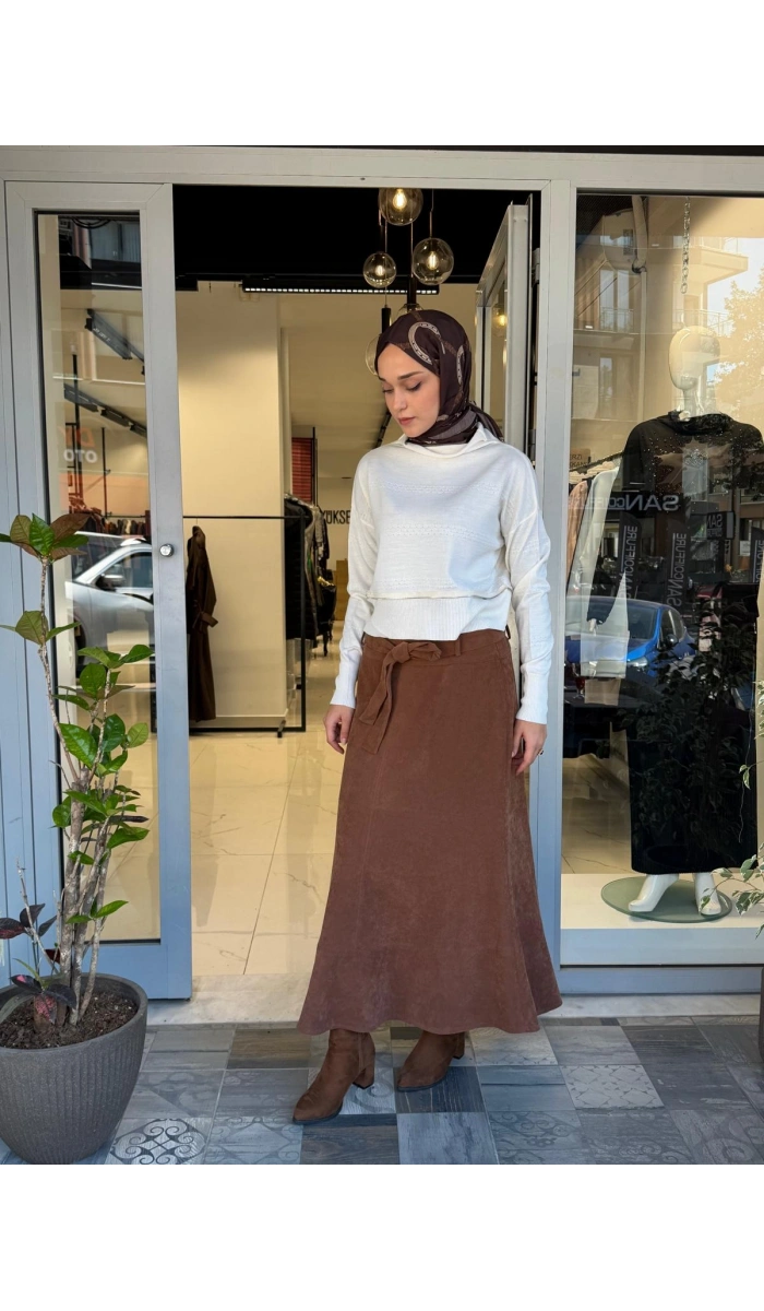 Kadife Etek Tarçın 40911