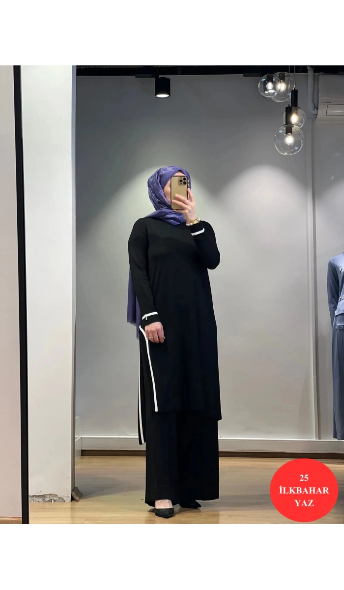 MissDalida Bol Paça Triko Pantolon 25Y-7001