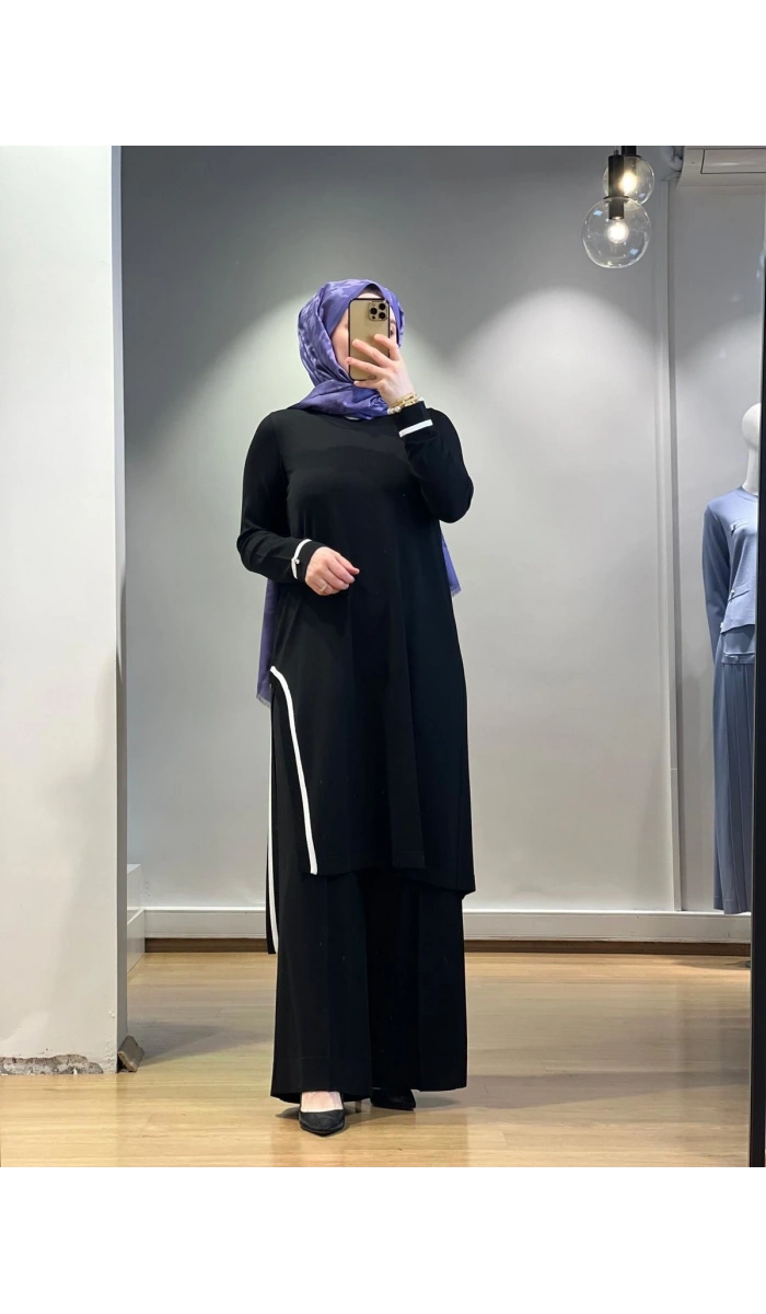 MissDalida Bol Paça Triko Pantolon 25Y-7001