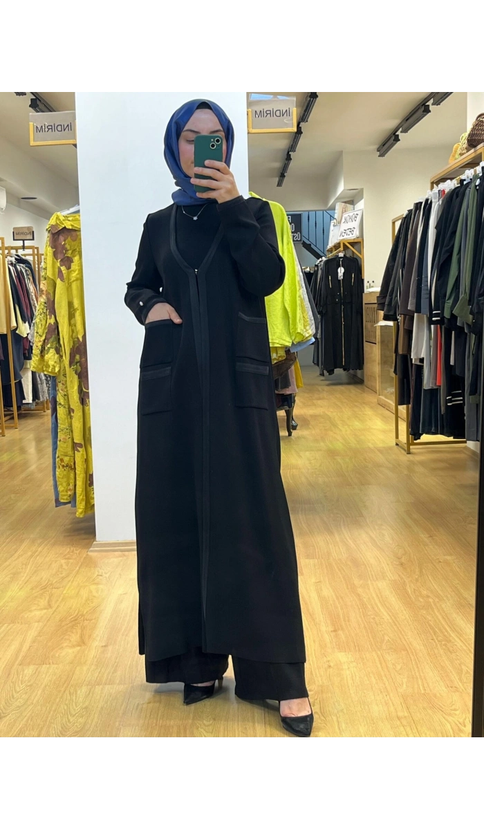 MissDalida Dört Cepli Triko Hırka T25PF-9008