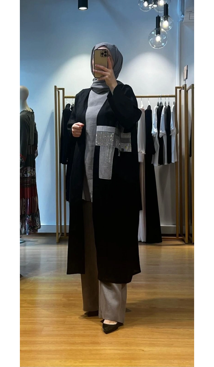 MissDalida Kolsuz Keten Tunik T24Y-6008