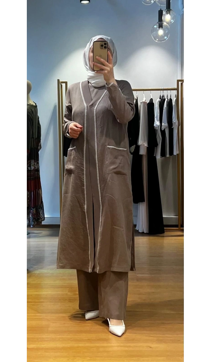 MissDalida Kolsuz Keten Tunik T24Y-6008