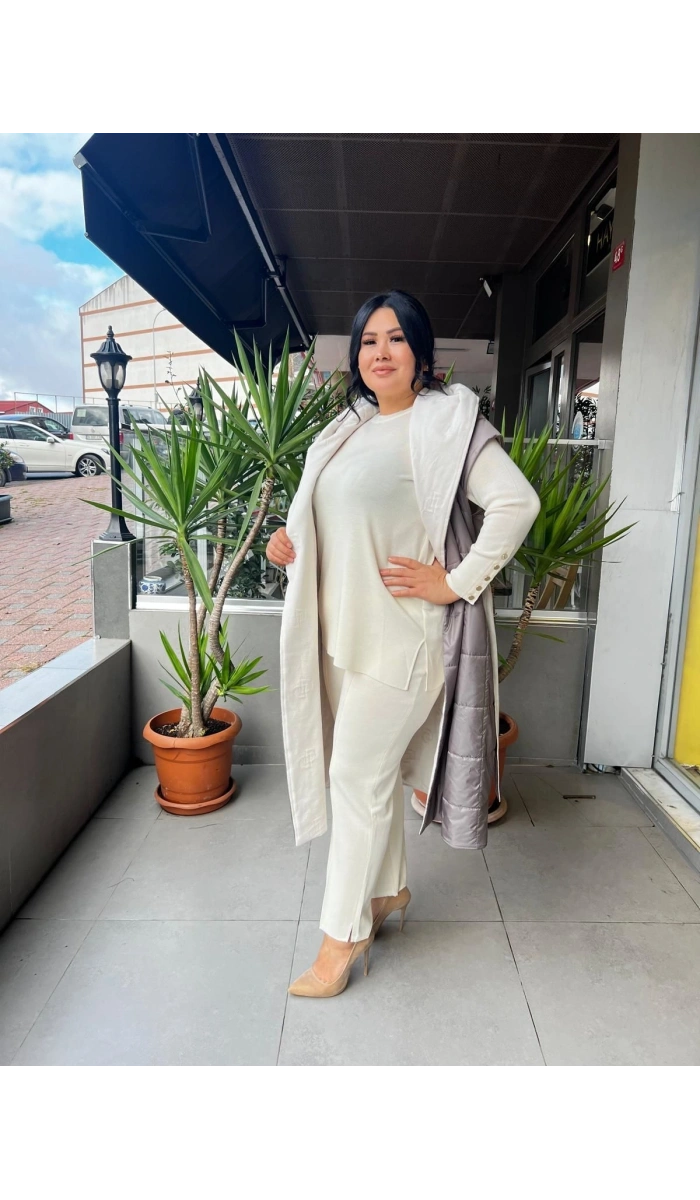 MissDalida Uzun Kollu Basic Triko Tunik T25K-6001-1