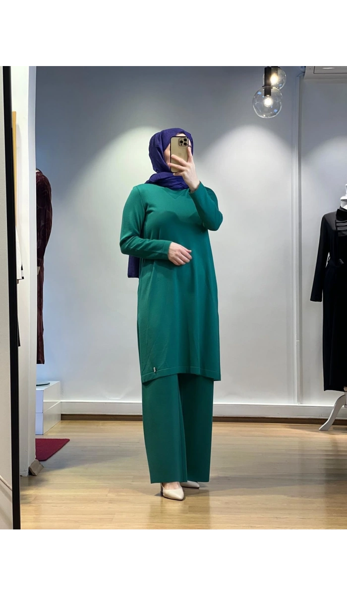 MissDalida V Yaka Uzun Triko Tunik T24K-6031