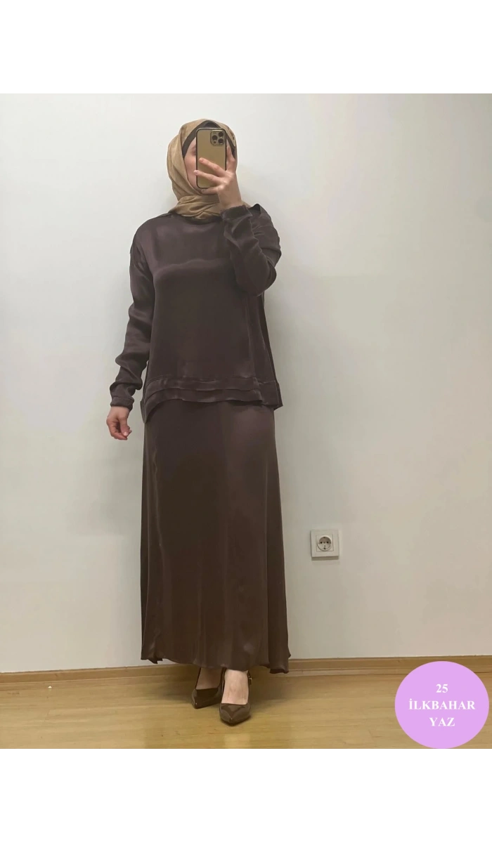 MissWhence Cupro Etekli Takım 25Y-37008