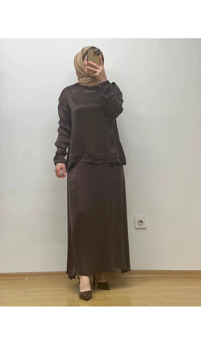 MissWhence Cupro Etekli Takım 25Y-37008