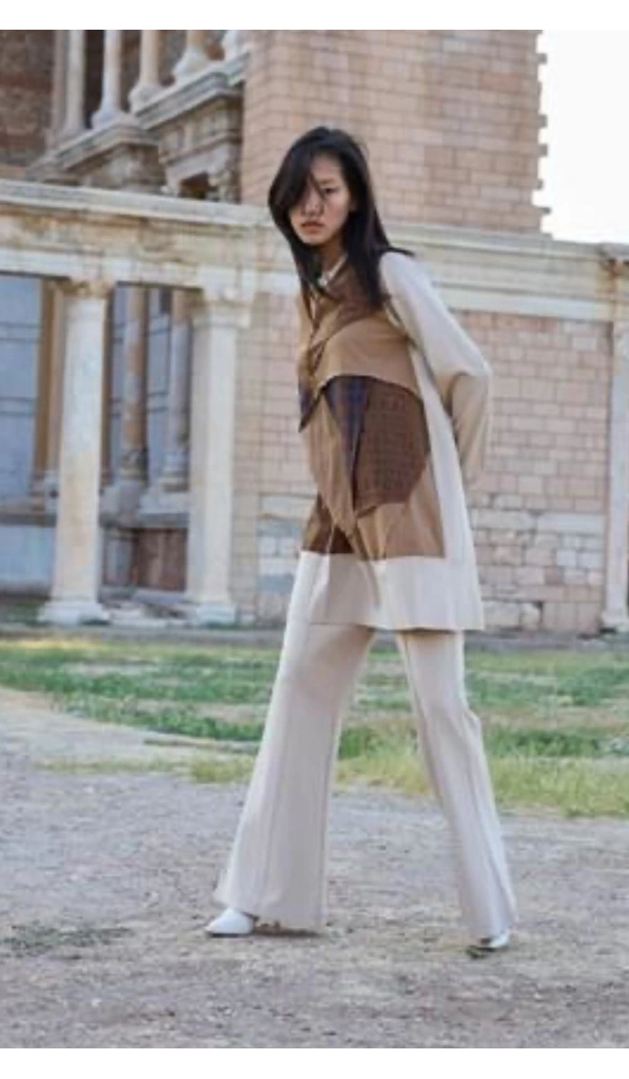 MissWhence İspanyol Paça Pantolon 32123