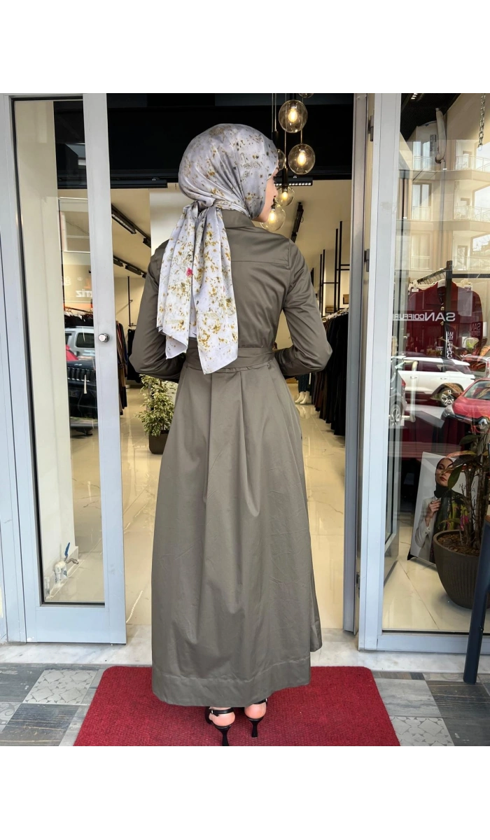 Narde Premium Poplin Elbise TD-4784