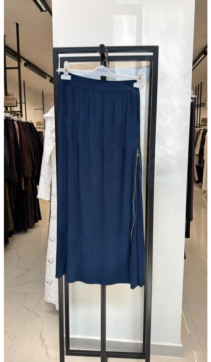 Piliseli Fermuar Detaylı Etek 26Y39921