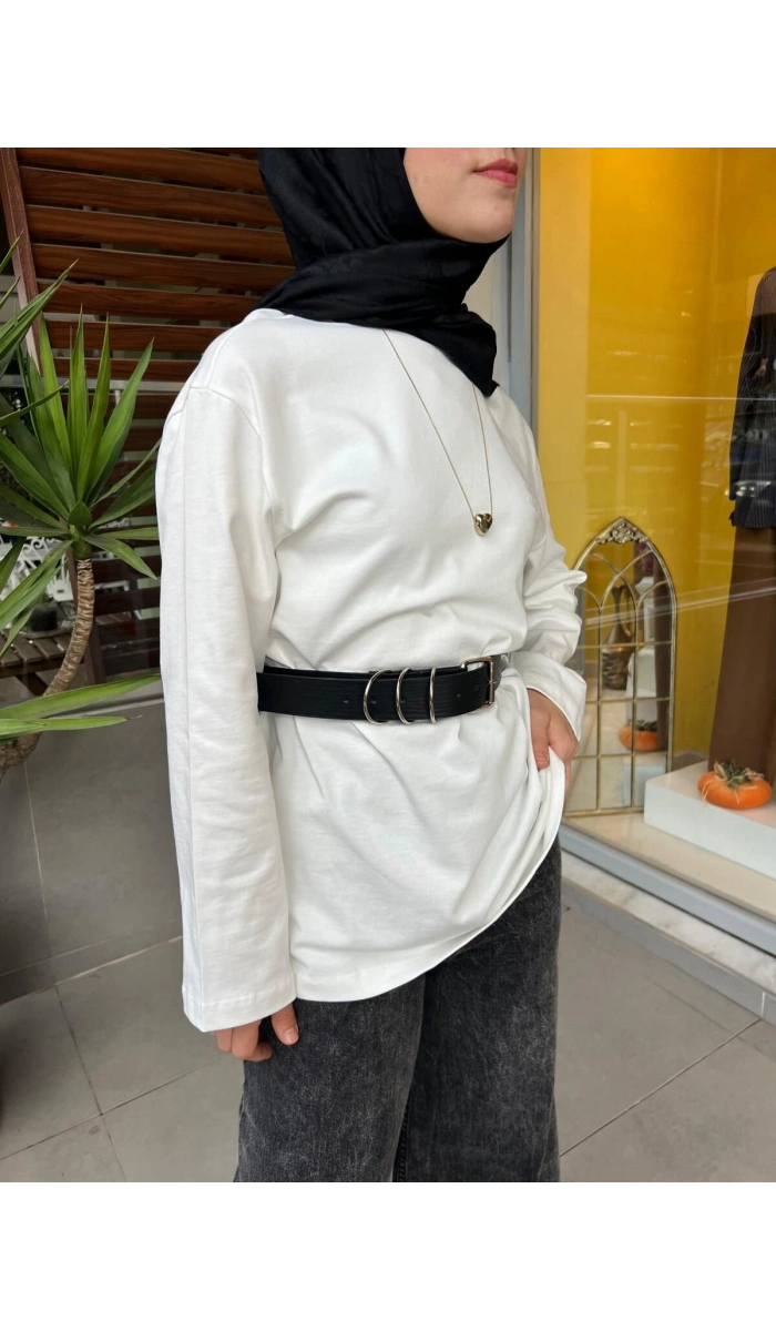 QooQ Baskılı Badi Tunik 26FW231