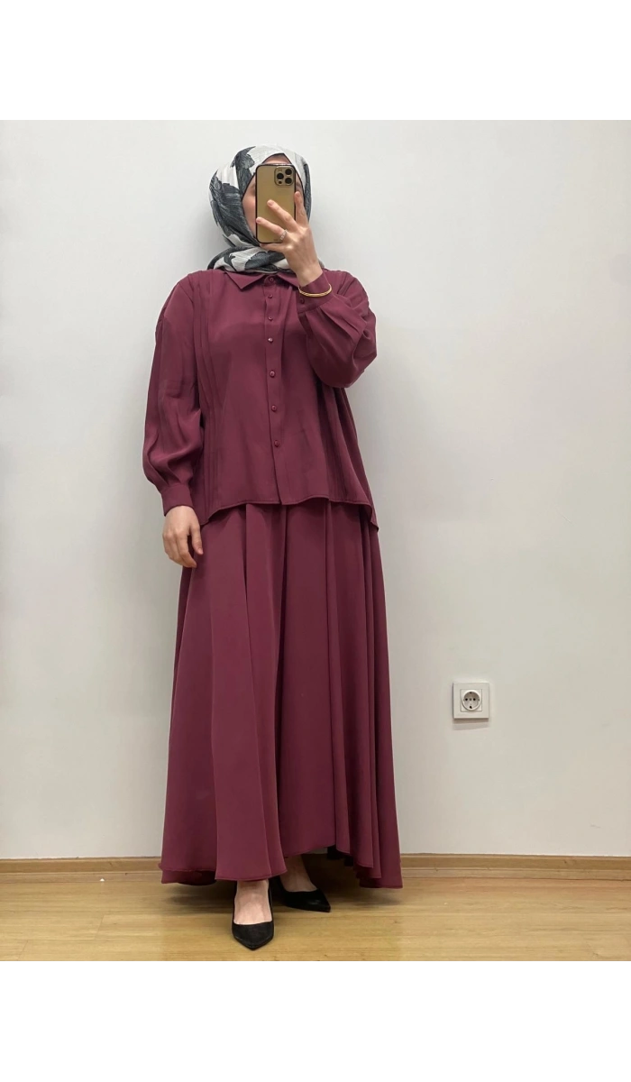 QooQ Olbis Etek 25SS-516