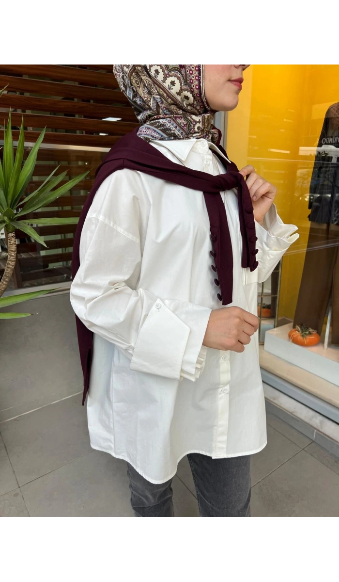 QooQ Poplin Gömlek 26FW200