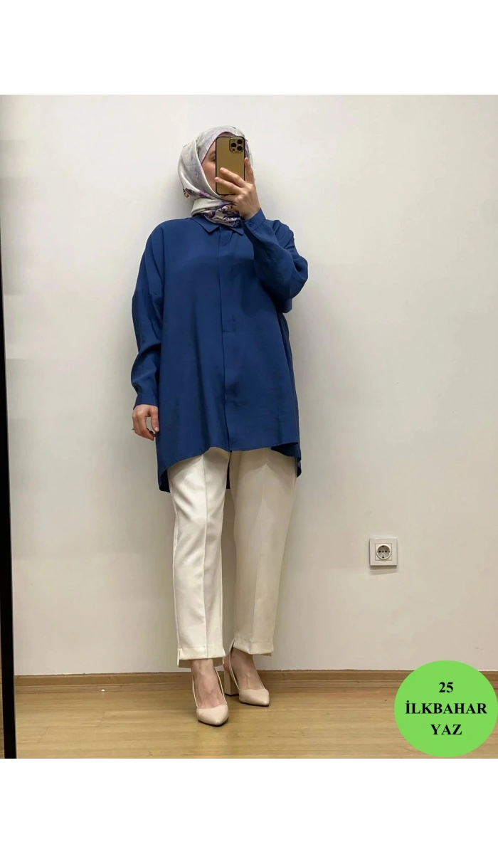 QooQ Yarasa Kol Gömlek 26SS-233