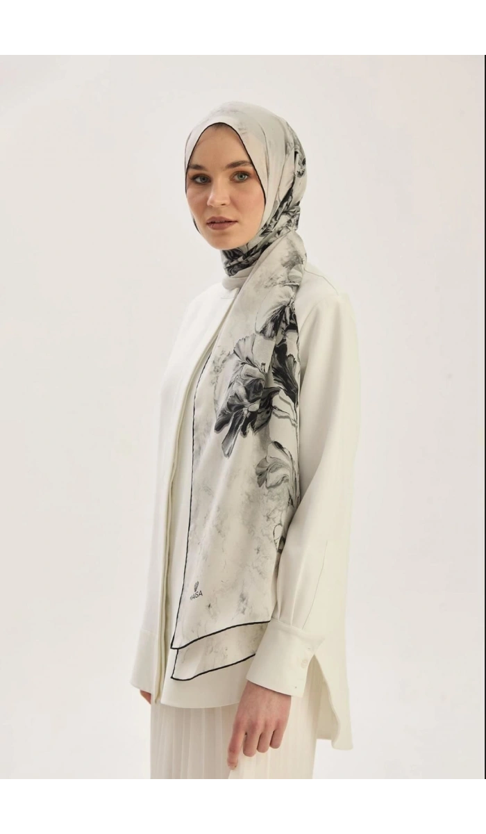 Reyya Krep İpek Şal 70x190cm