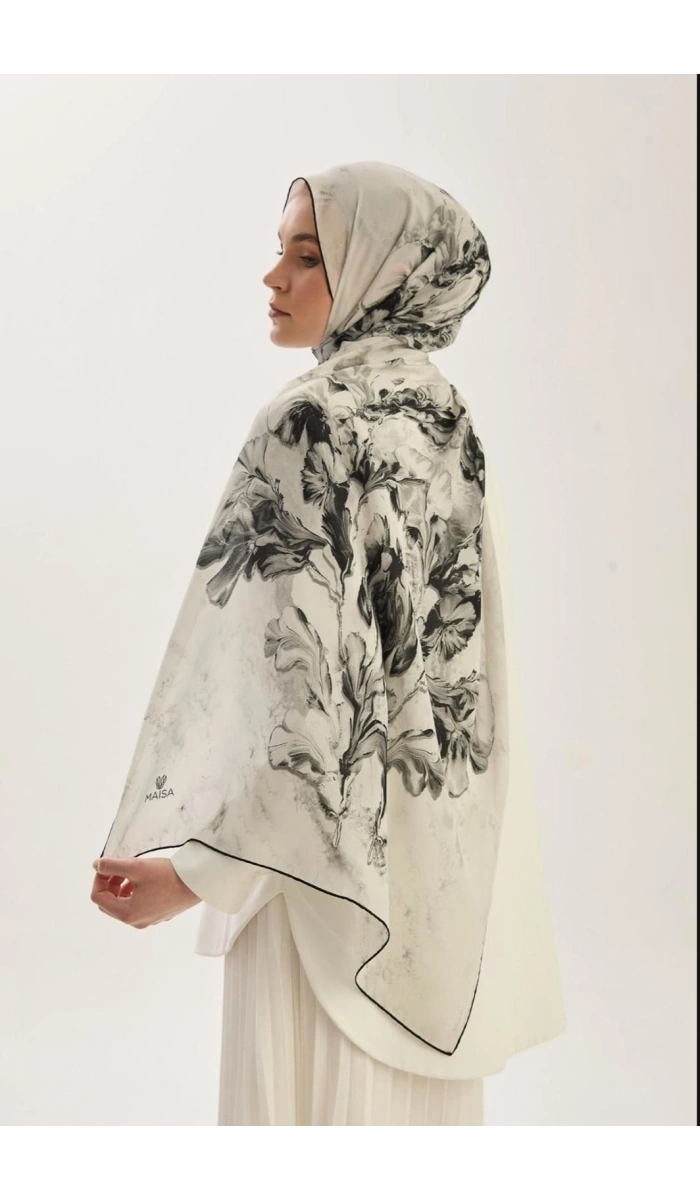 Reyya Krep İpek Şal 70x190cm