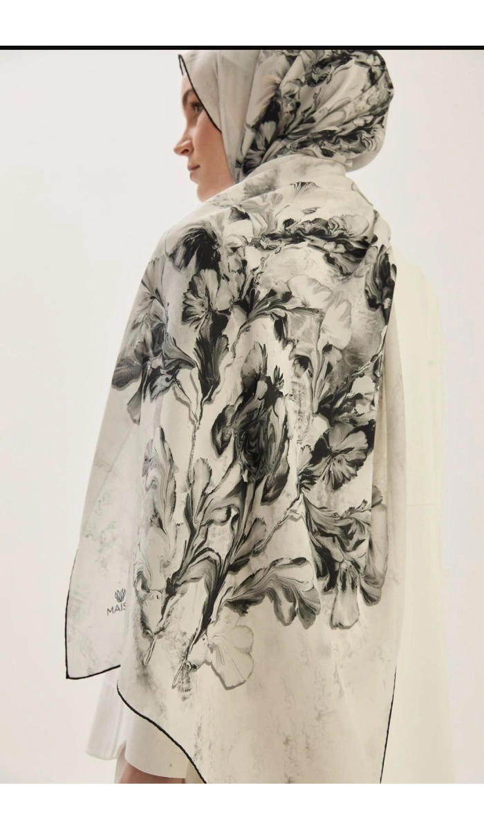 Reyya Krep İpek Şal 70x190cm