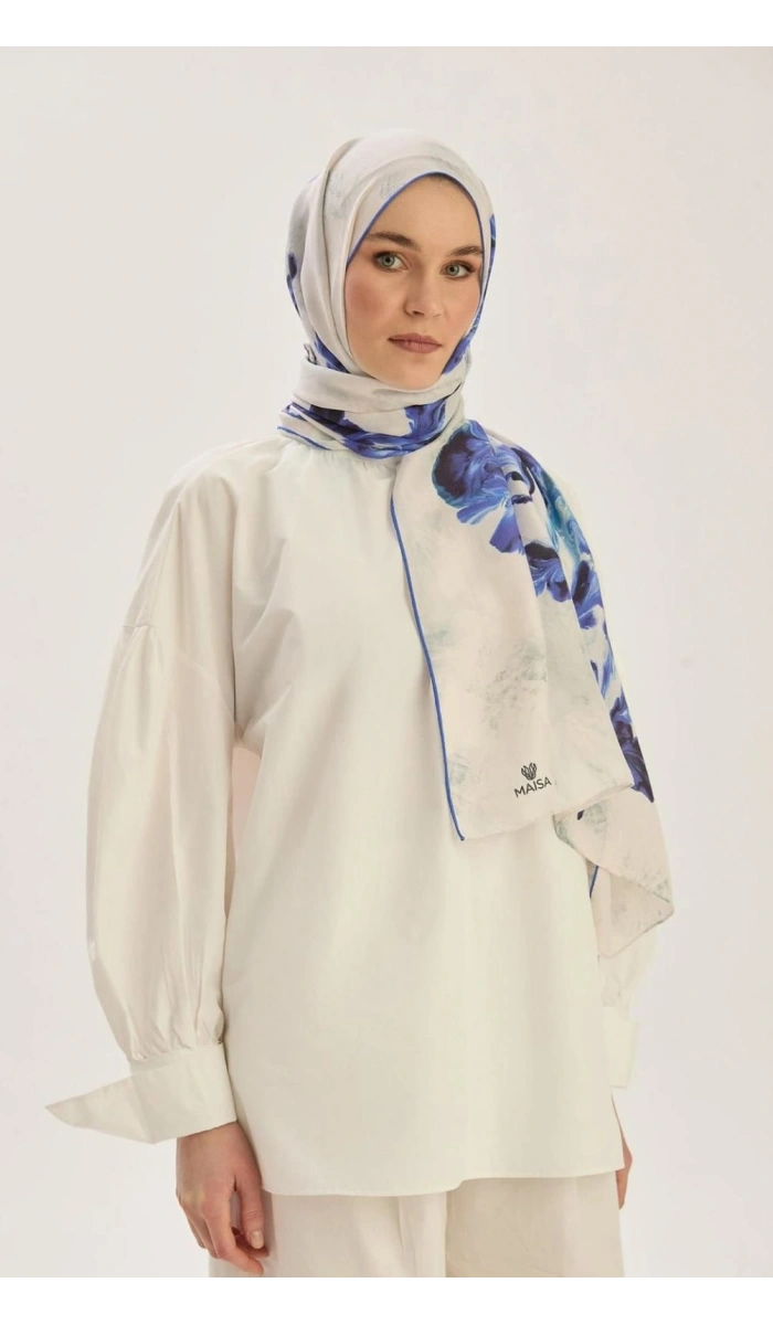 Reyya Pamuk İpek Şal 70x190cm