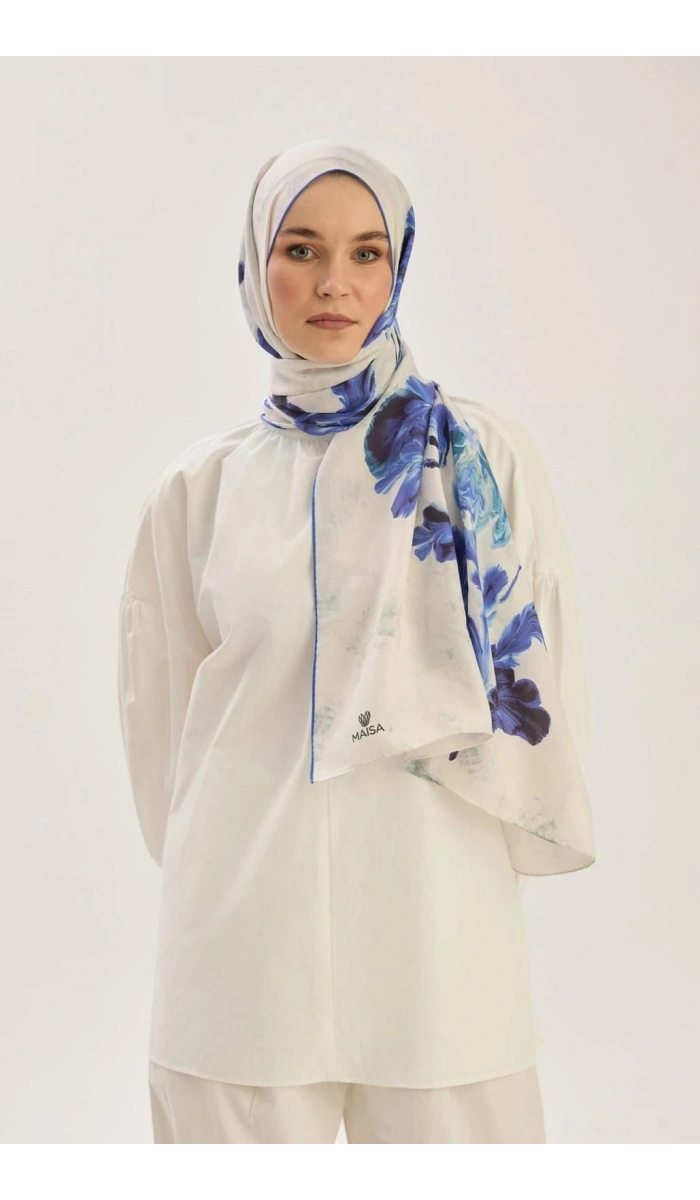Reyya Pamuk İpek Şal 70x190cm