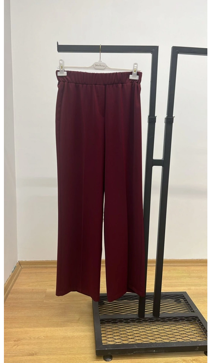 Sentez Colmar Beli Lastikli Bol Paça Pantolon 25Y-SZ-5580-BB