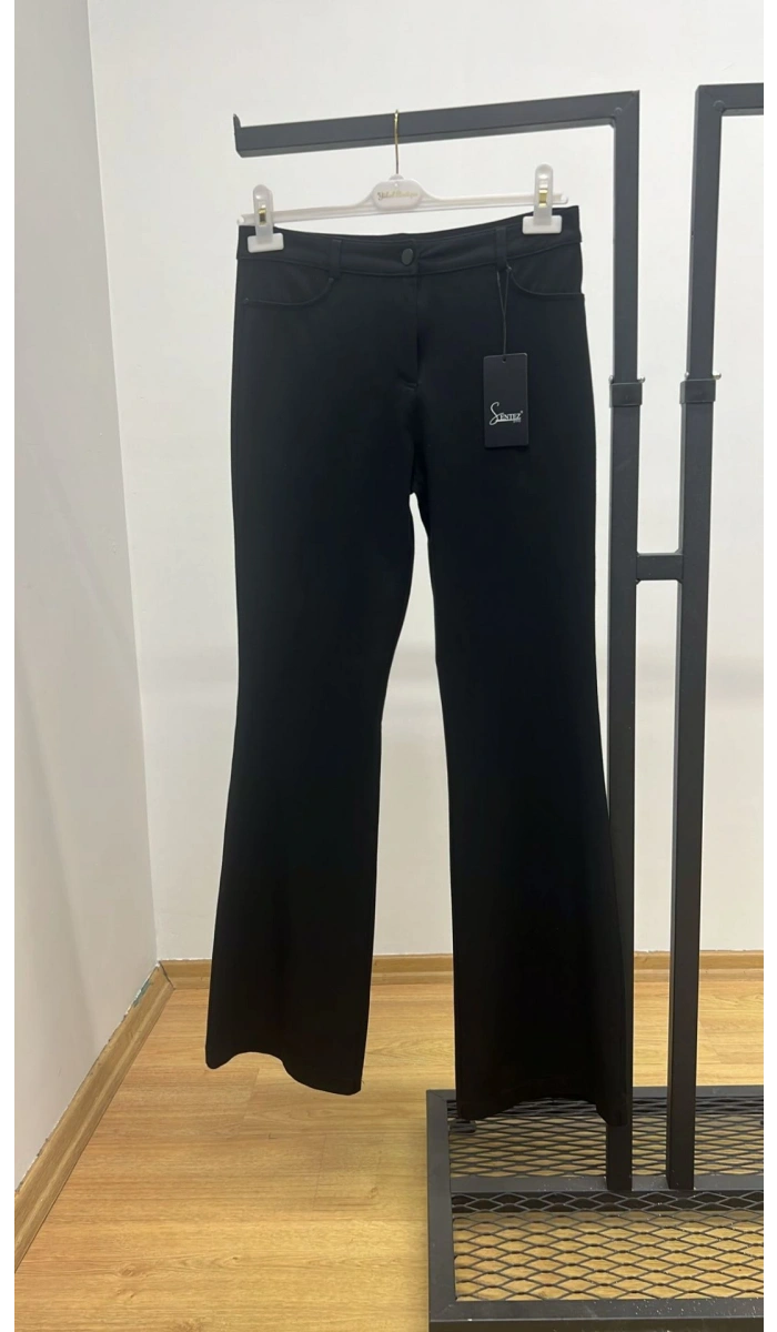 Sentez Kanvas İspanyol Paça Pantolon 25Y-SZ-5531