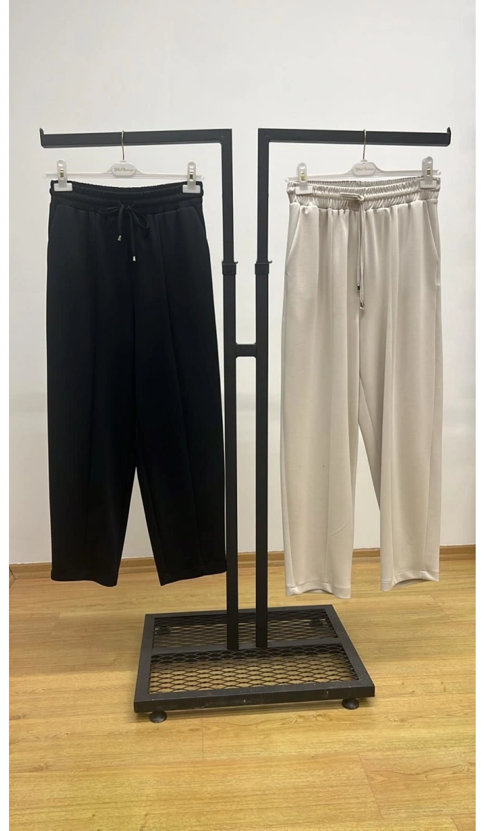 Sentez Önden Paçalı Havuç Bambu Pantolon 25Y-SZ-5554