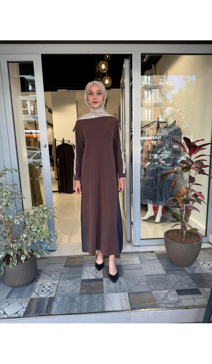 Şerit Aksesuarlı Elbise 26MY5109